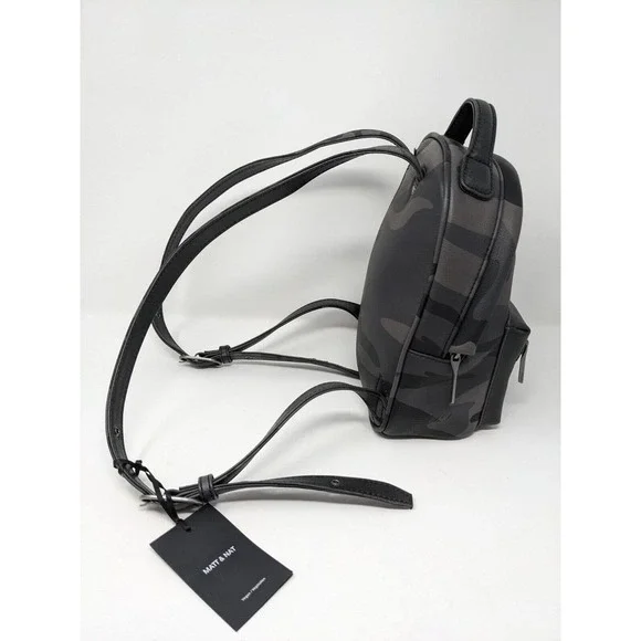 bali mini mini backpack Bingin Rattan Interior features 1 wall zip pocket Vegan Handbags Matt And Nat
